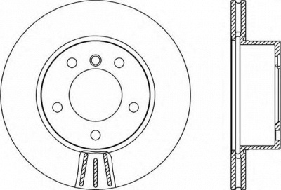 OPEN PARTS bdr232820 -  Тормозной диск